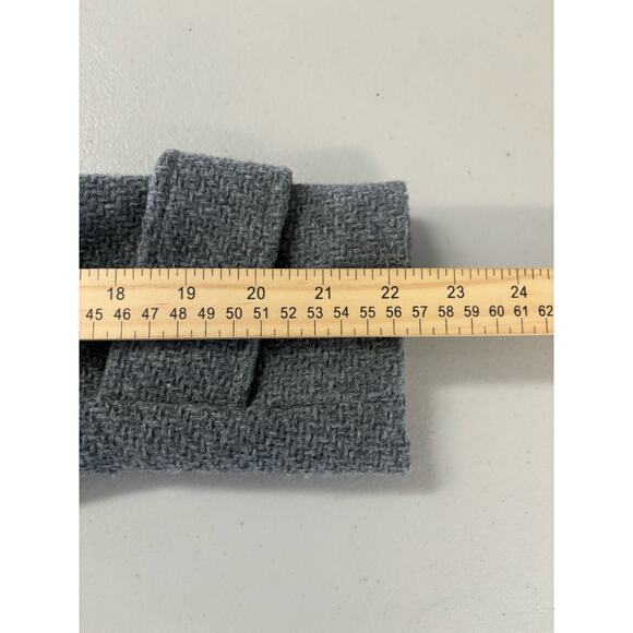 Guess Los Angeles Womens Small Gray Hooded Coat Toggle Closure Wool Blend Jacket - Picture 11 of 14